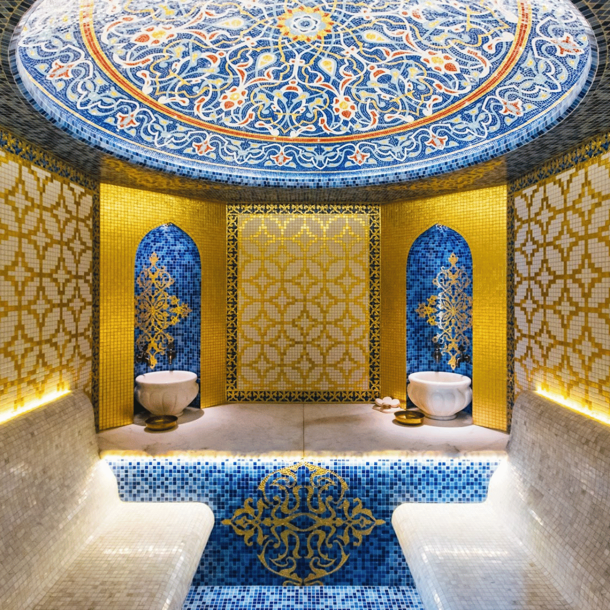 Mozaik Tasarımlı Hamam